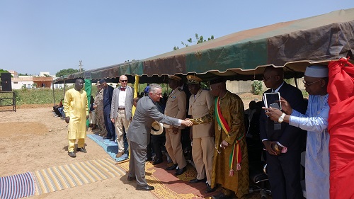 Work begins on the sanitary unit of a maternal complex in Koulikoro