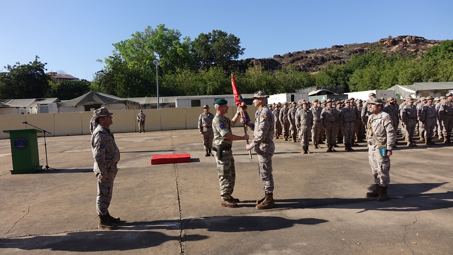 Brigade of the Legion replaces Brigade Canarias in EUTM Mali