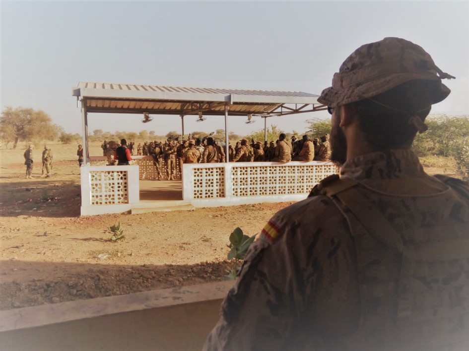 The Spanish Legion supports a Mobile Training Team in the Mopti region