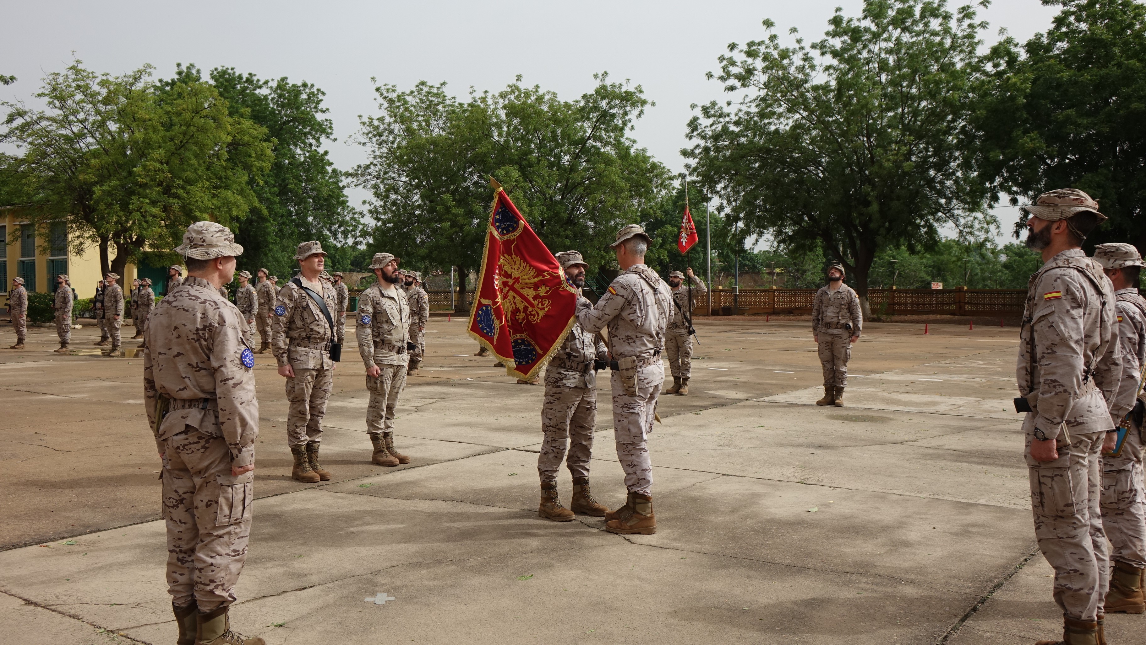 The Spanish Legion sets the backbone of the new contingent in EUTM Mali