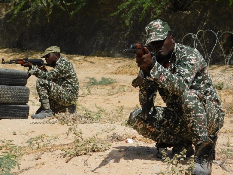 Militares españoles impulsan el centro de formación de soldados somalíes