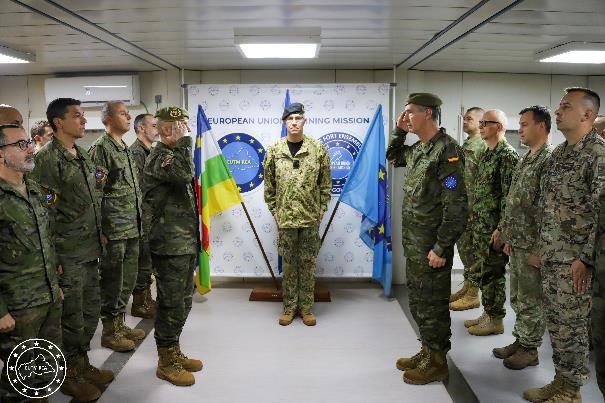 Relief between Colonel Roy and Colonel Cervantes