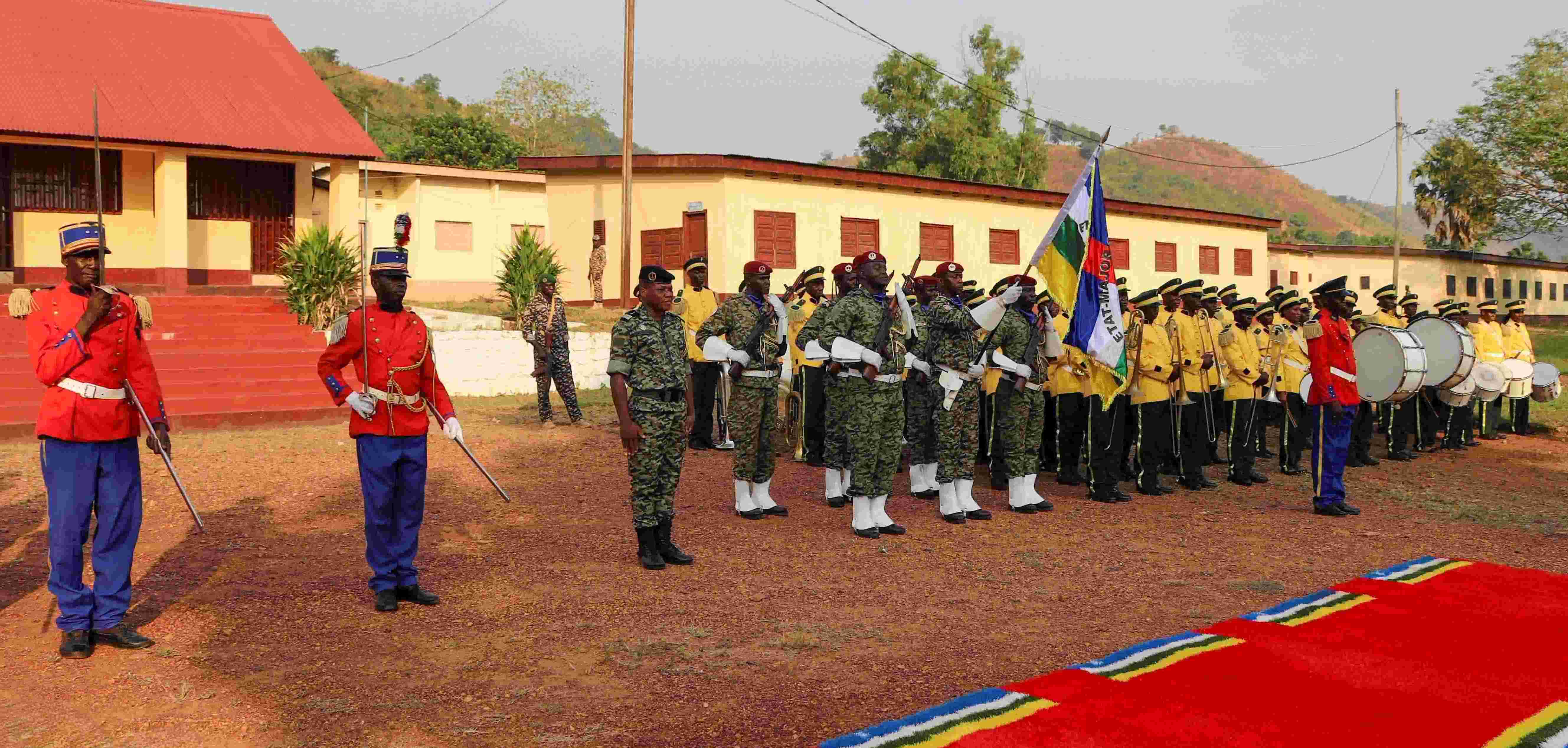 Training of Central African Armed Forces units