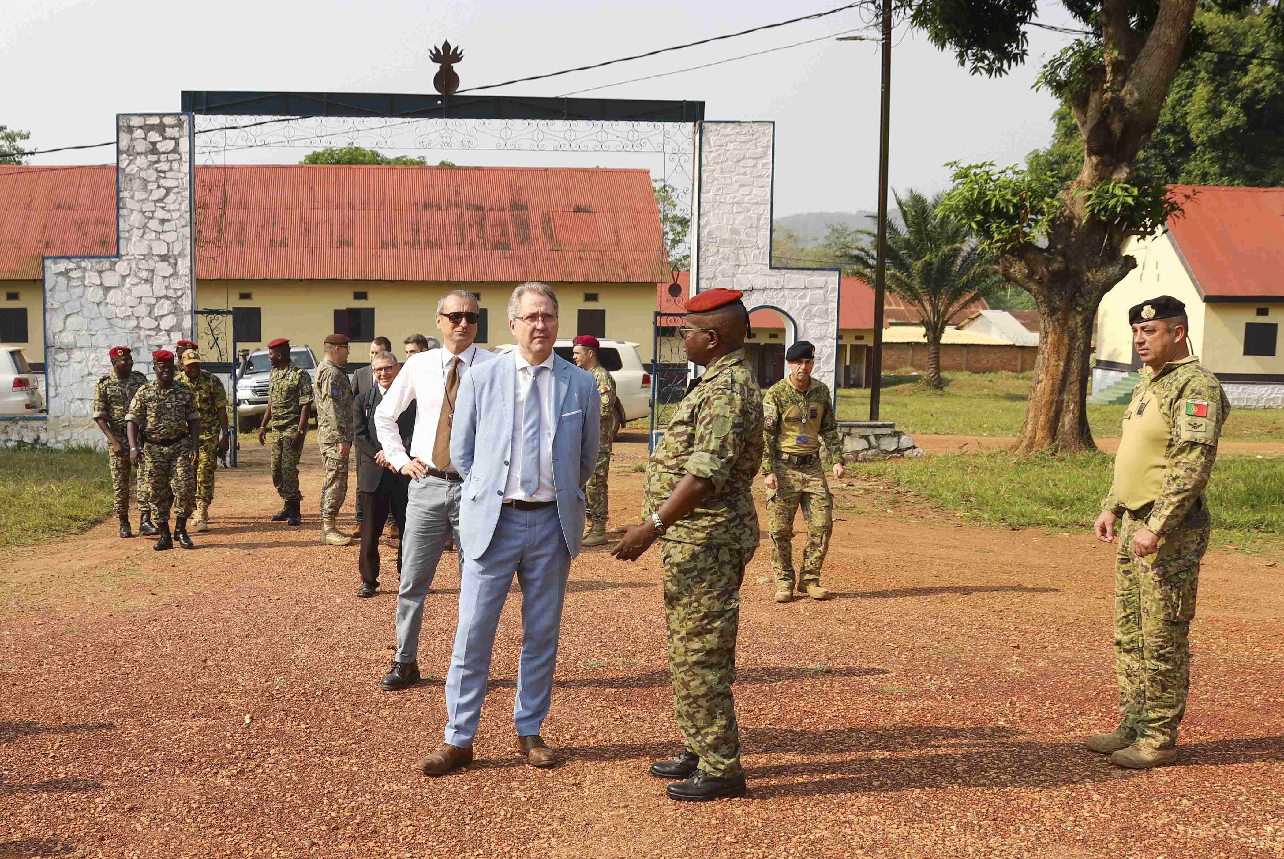 EEAS delegation visit to Camp Kassai
