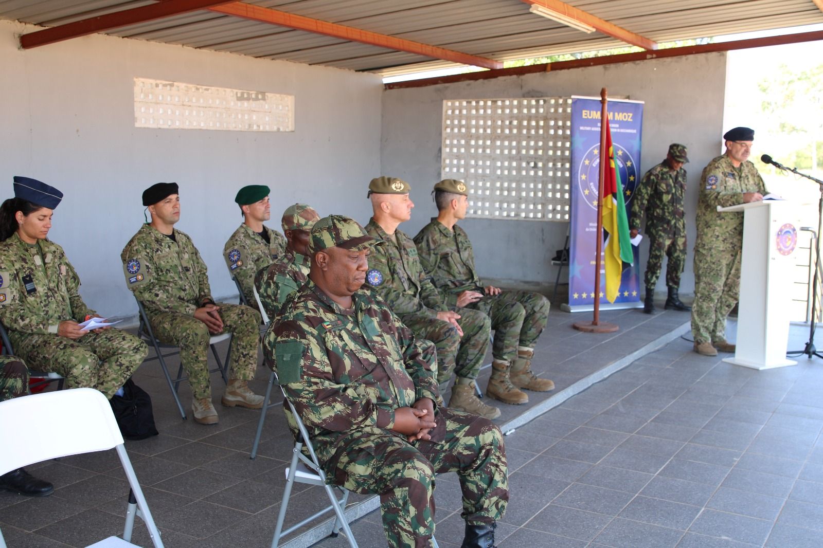 El personal español completa su relevo en la misión de la UE de asistencia militar en Mozambique