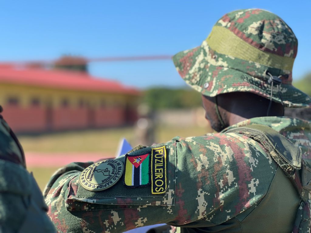 Mozambique’s 3rd Marine Rapid Reaction Company strengthens its capacity to protect the civilian population