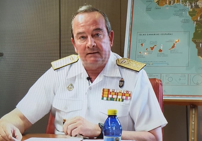 Vice admiral Juan L. Sobrino