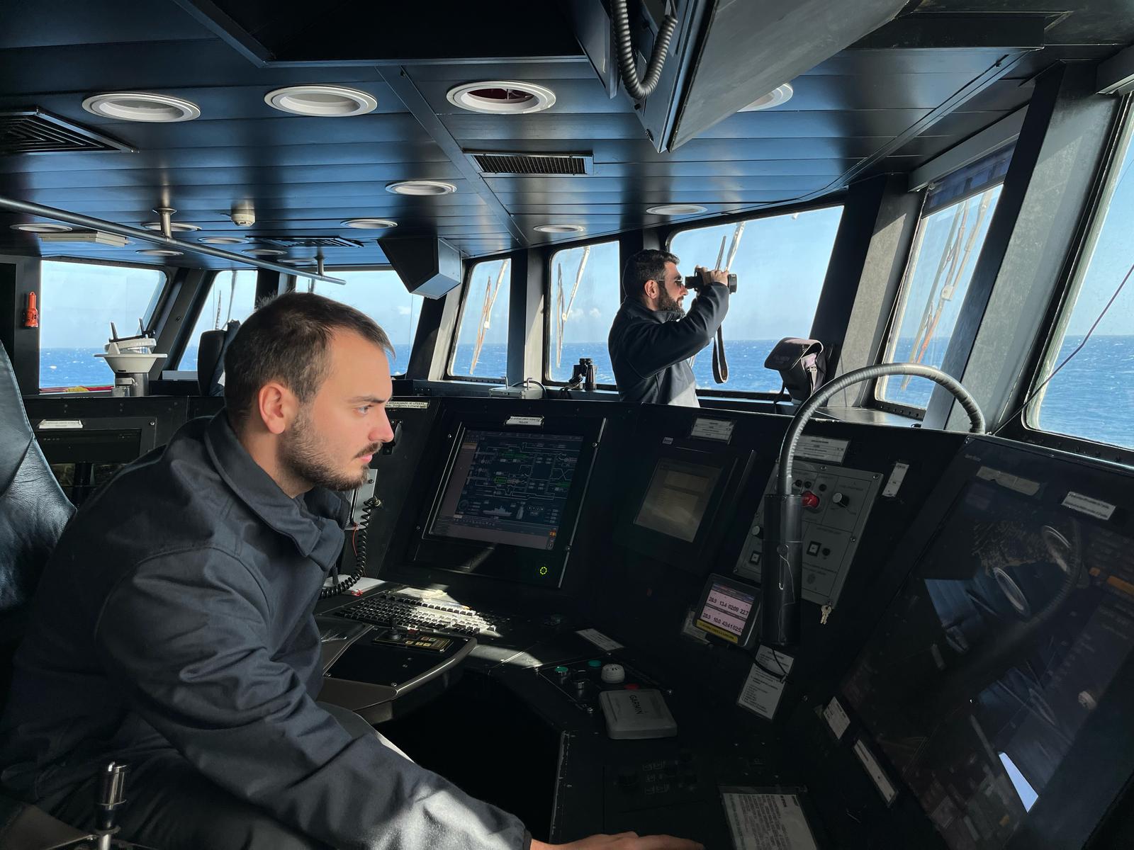 Crew of the OPV 'Meteoro'