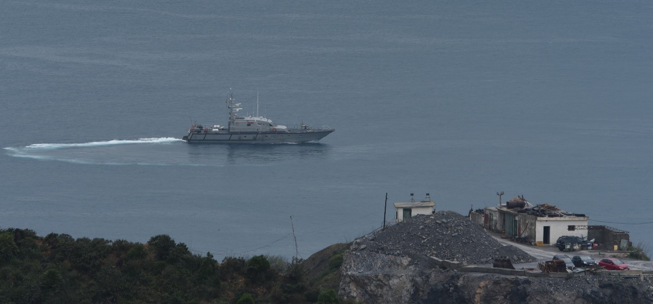 PVZ ‘Isla de León’ in waters under the sovereignty of Ceuta