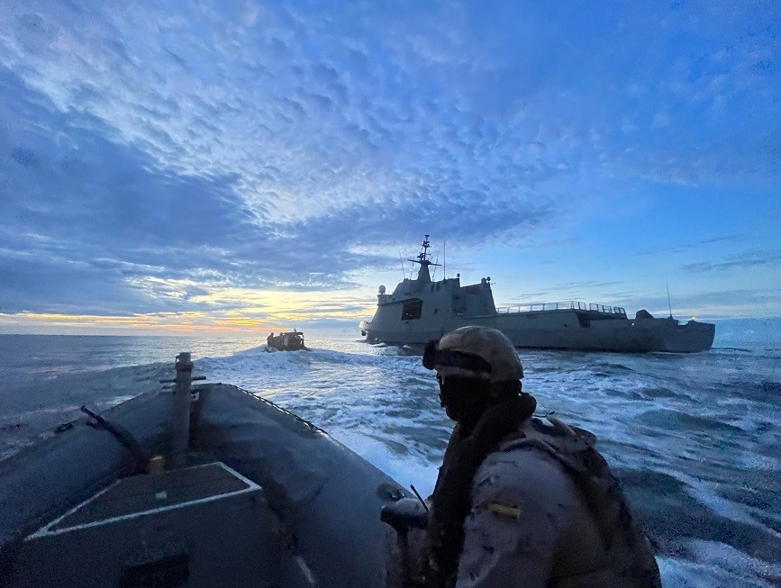 RHIB from OPV Tornado P-44