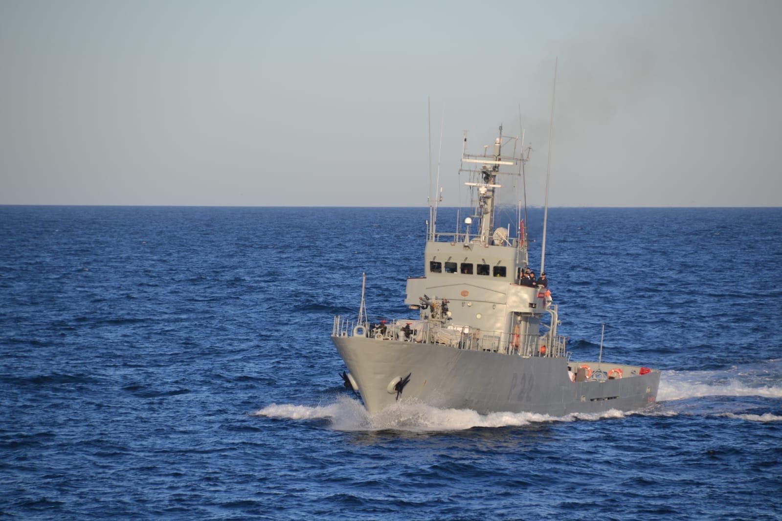 The patrol boat 'Tagomago'