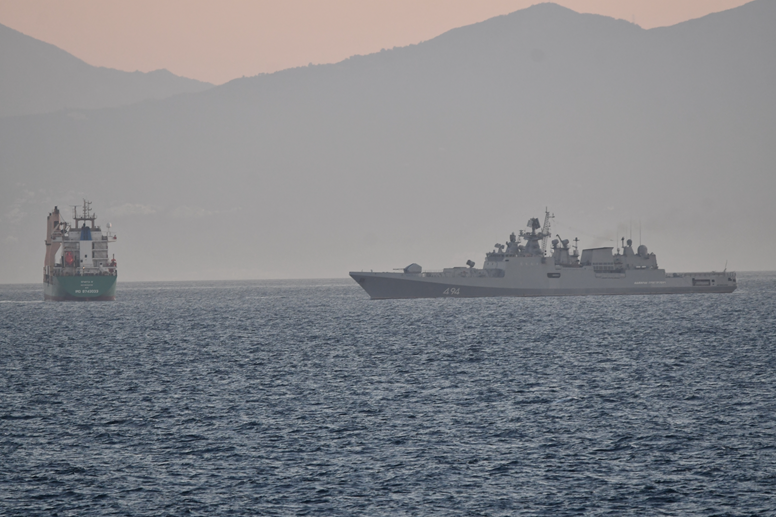 Surveillance and Tracking of Russian Ships in the Alboran Sea