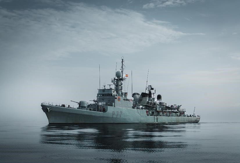 The offshore patrol vessel Infanta Cristina