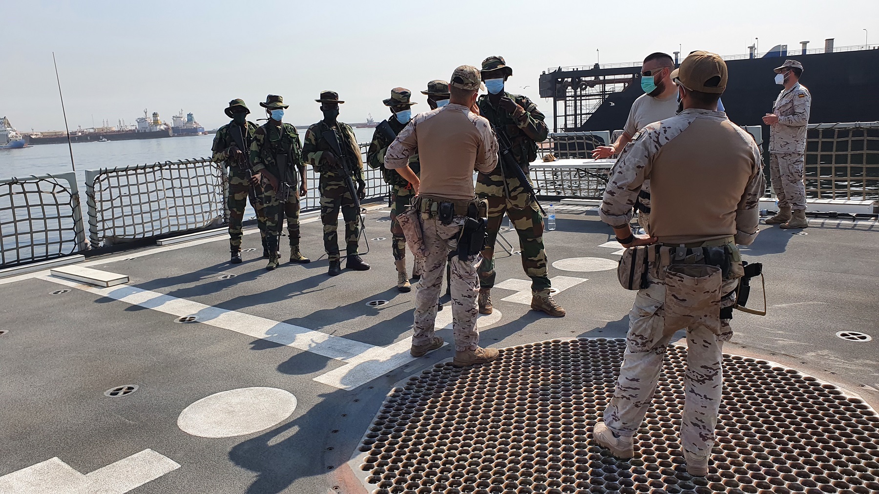 Training on VBSS missions