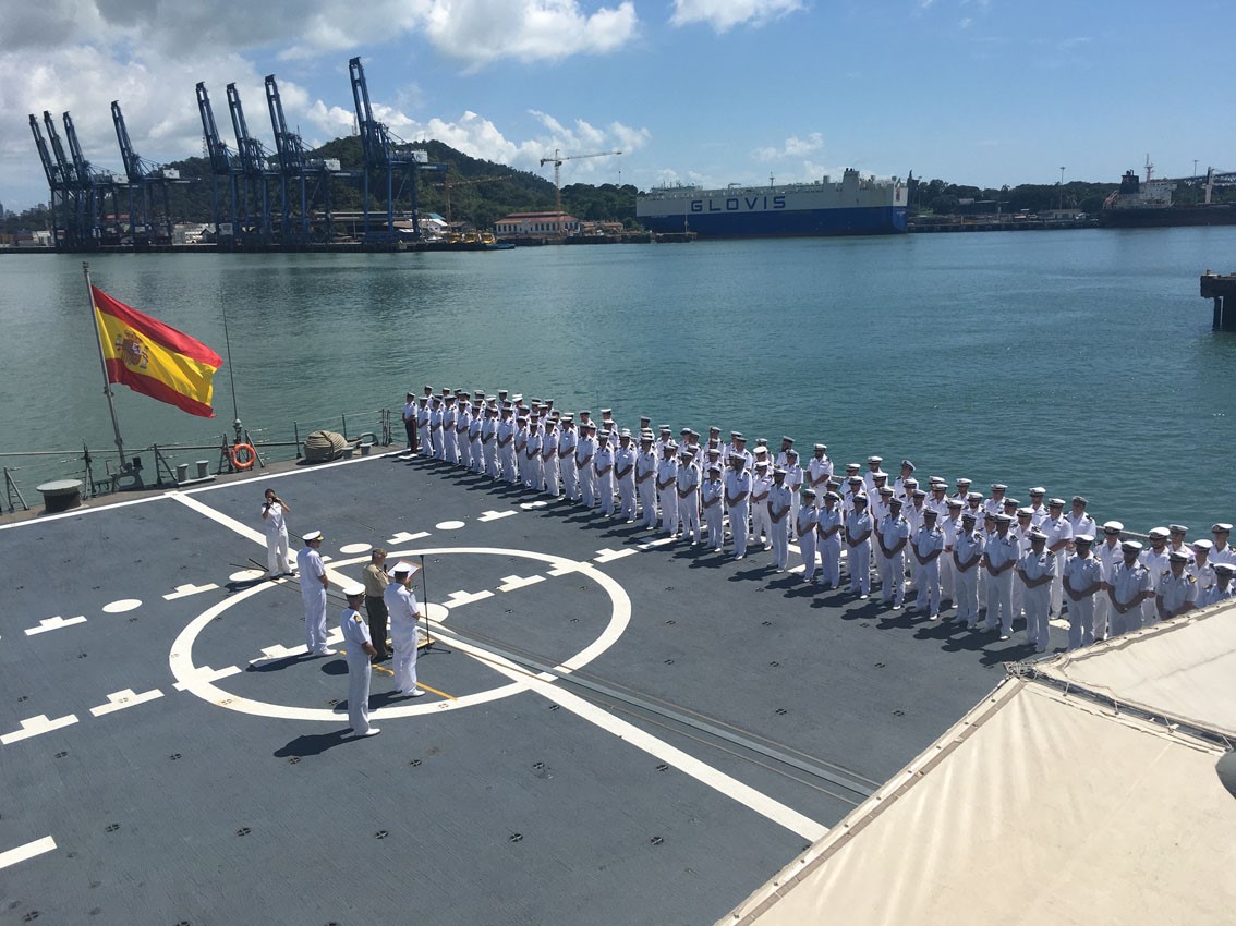 The frigate “Méndez Núñez” finishes its 2019 Operational Deployment