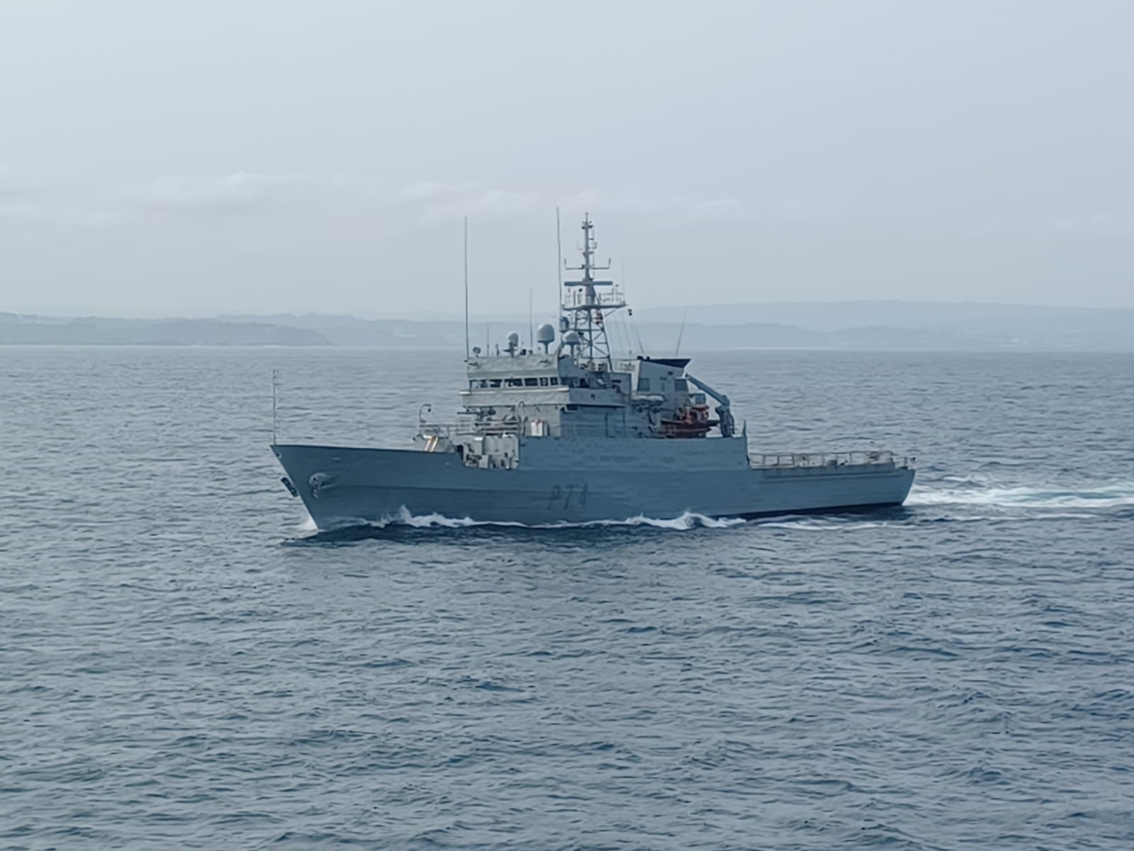 The offshore patrol vessel Atalaya P-74