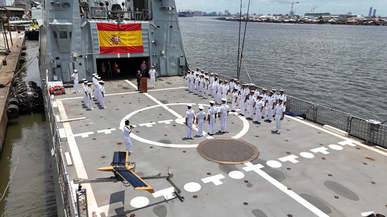 BAM Meteoro at Lagos harbour