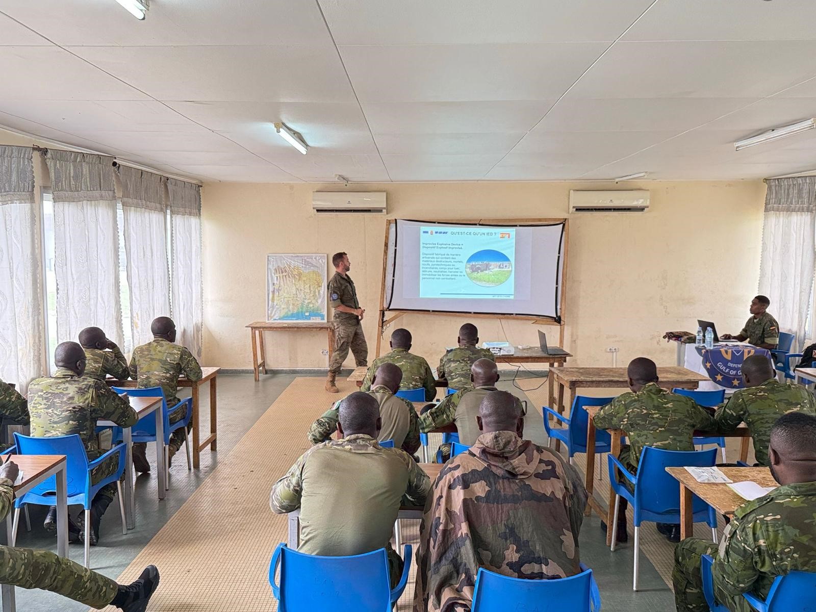 Training dedicated to the Armed Forces of Ivory Coast
