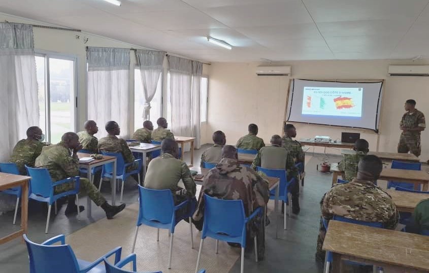 Training dedicated to the Armed Forces of Ivory Coast