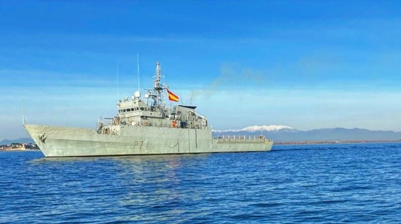 El Patrullero ‘Atalaya’ en la mar