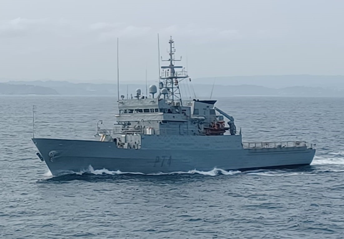 OPV ‘Atalaya’ at sea
