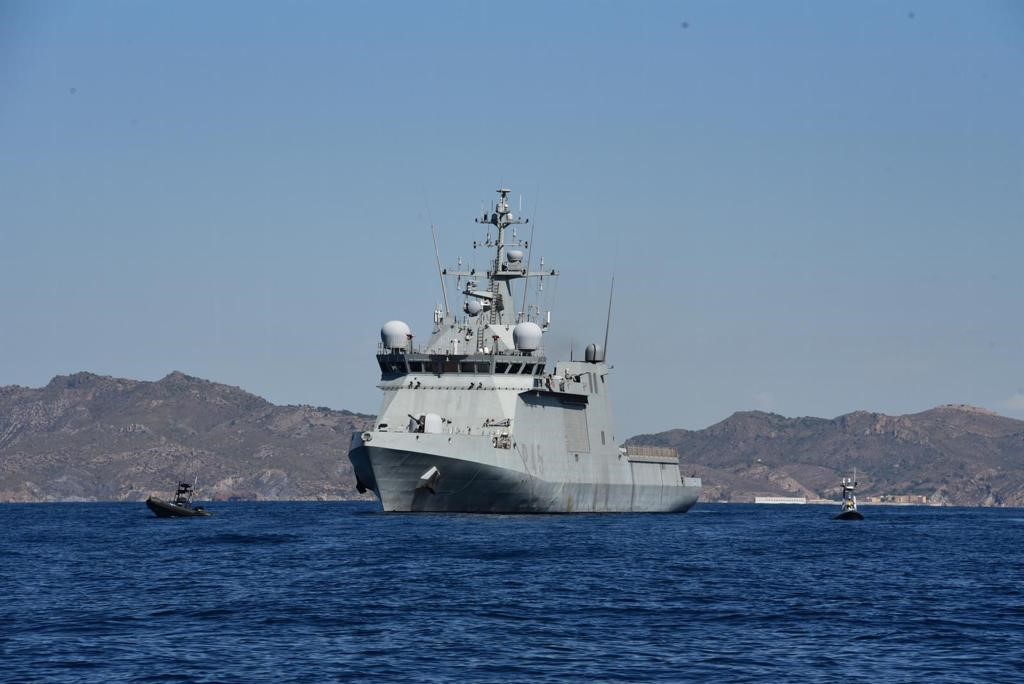OPV ‘Audaz’ during its deployment