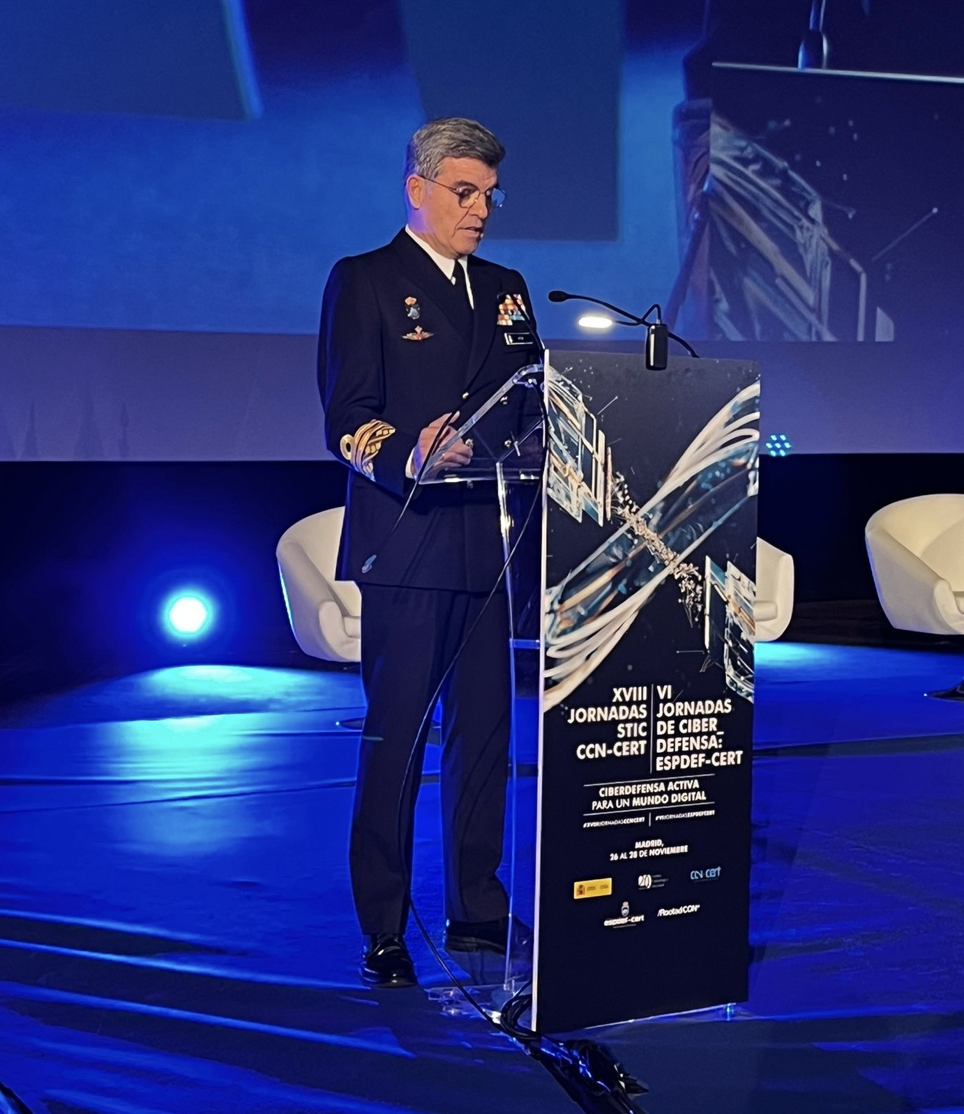 The Commander of the MCCE inaugurates the 6th Cyber Defence Conference