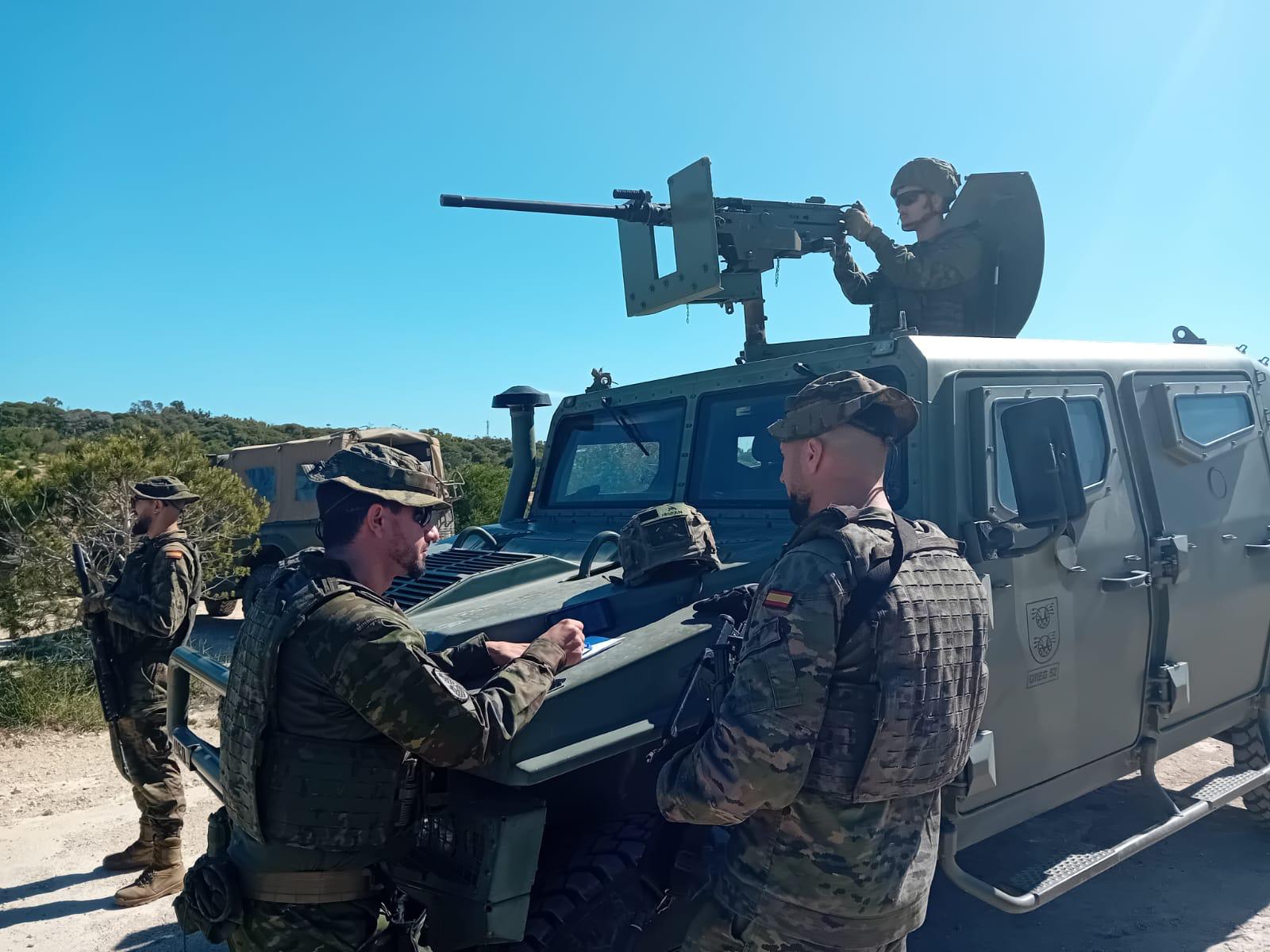 The ‘Melilla-Regulares' Infantry Group 52 on the Ground