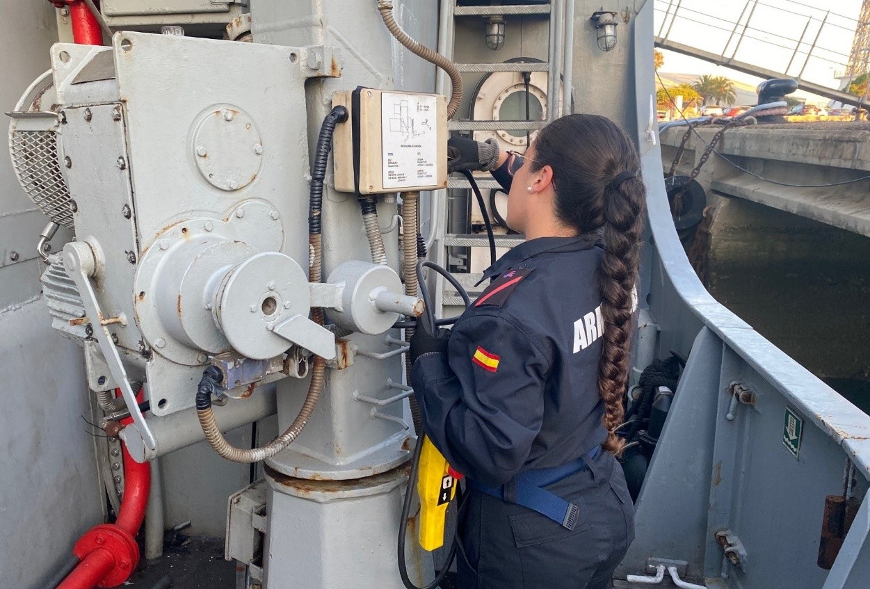 Test of equipment before departure