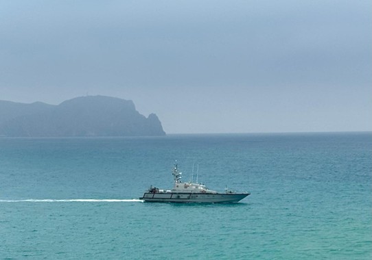 PVZ ‘Isla de León’ during her patrol