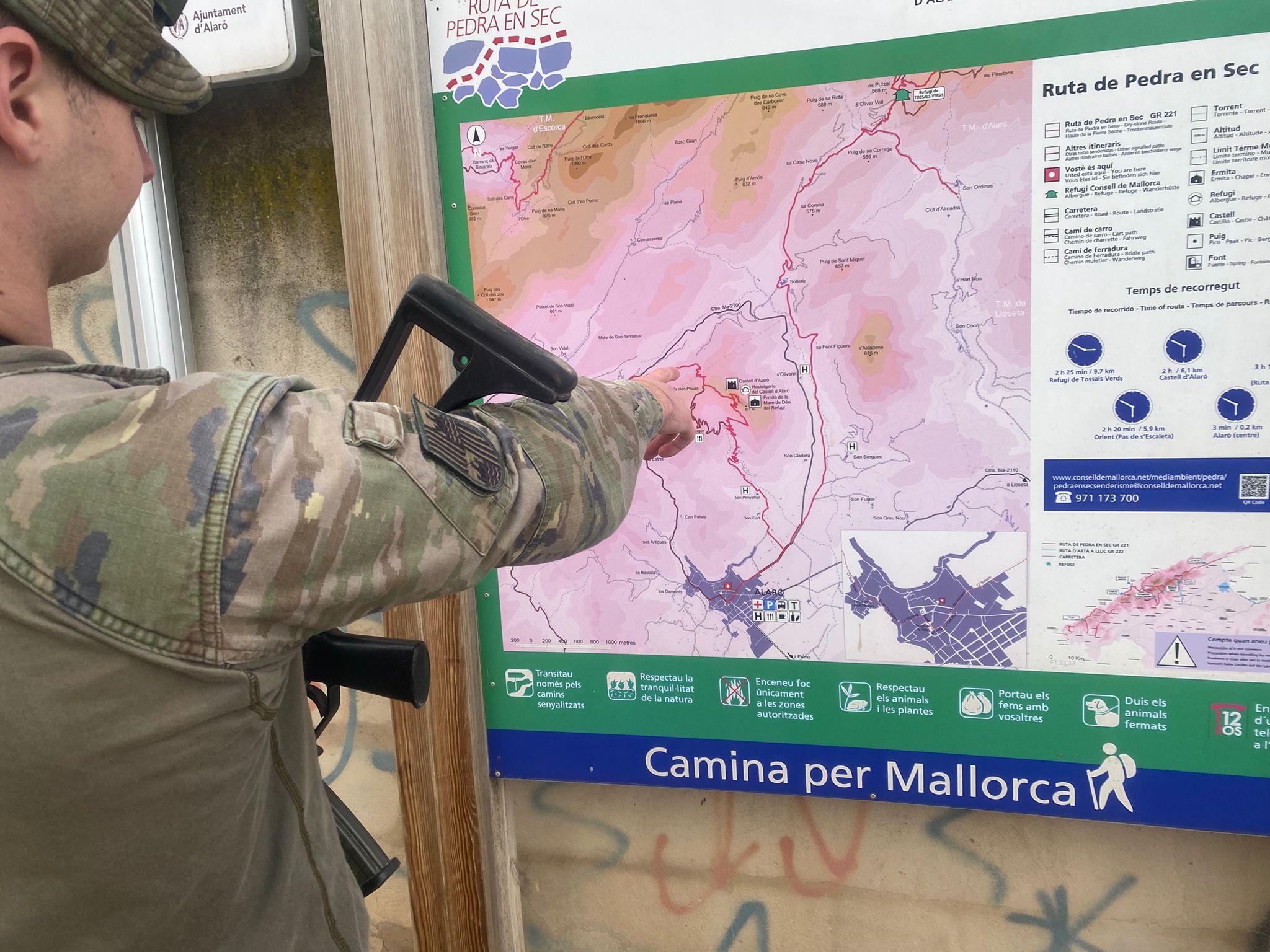 Deployment in the Balearic Islands