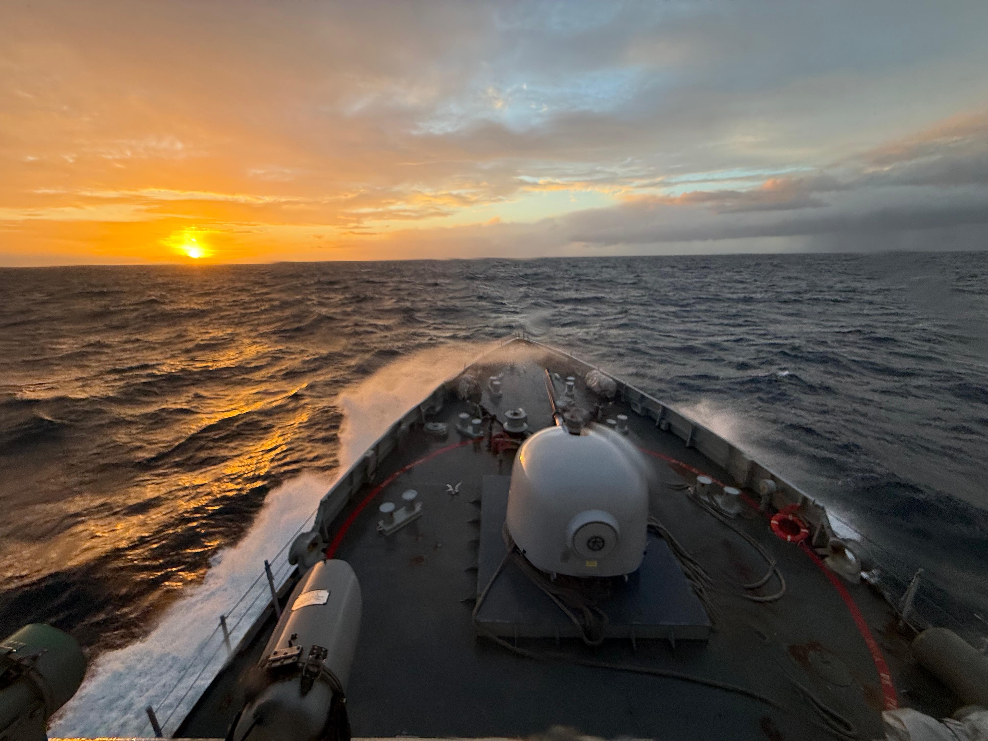 Beginning of transit