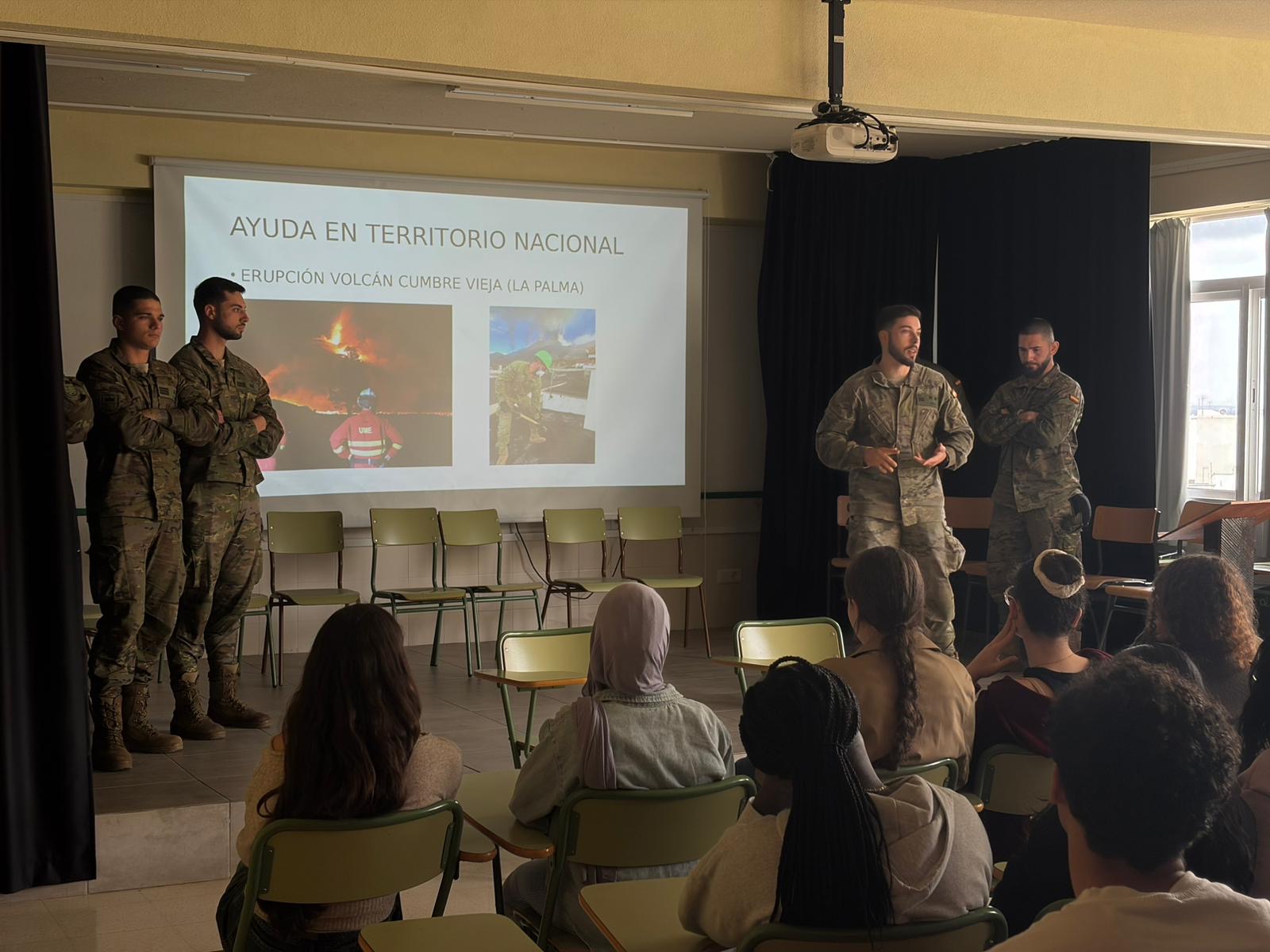 Talk at secondary school