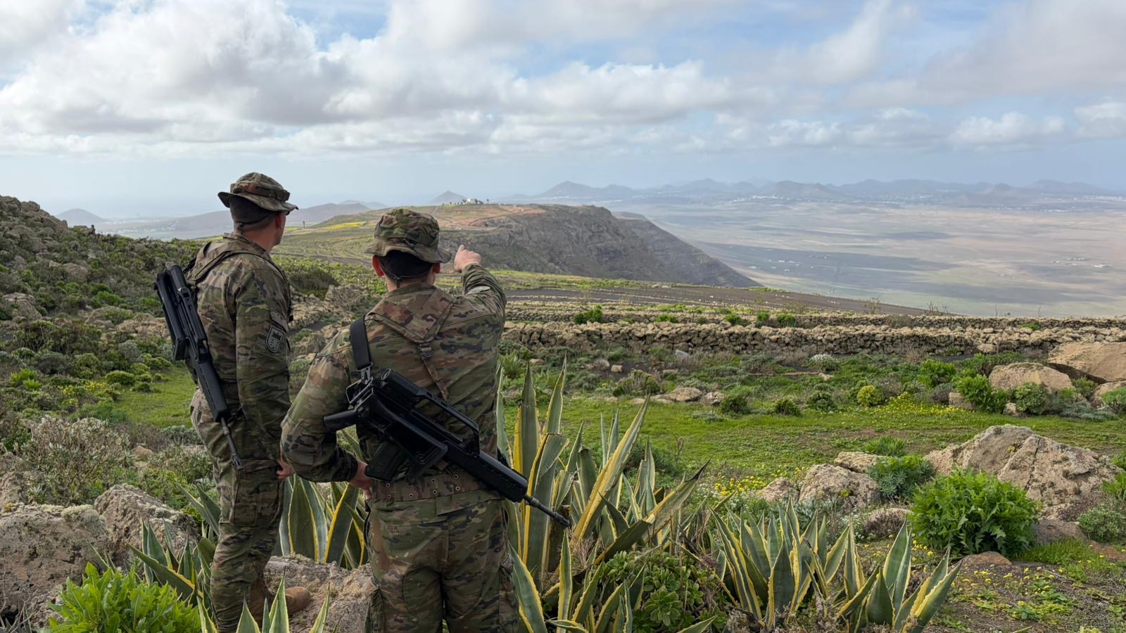Patrol in Lanzarote