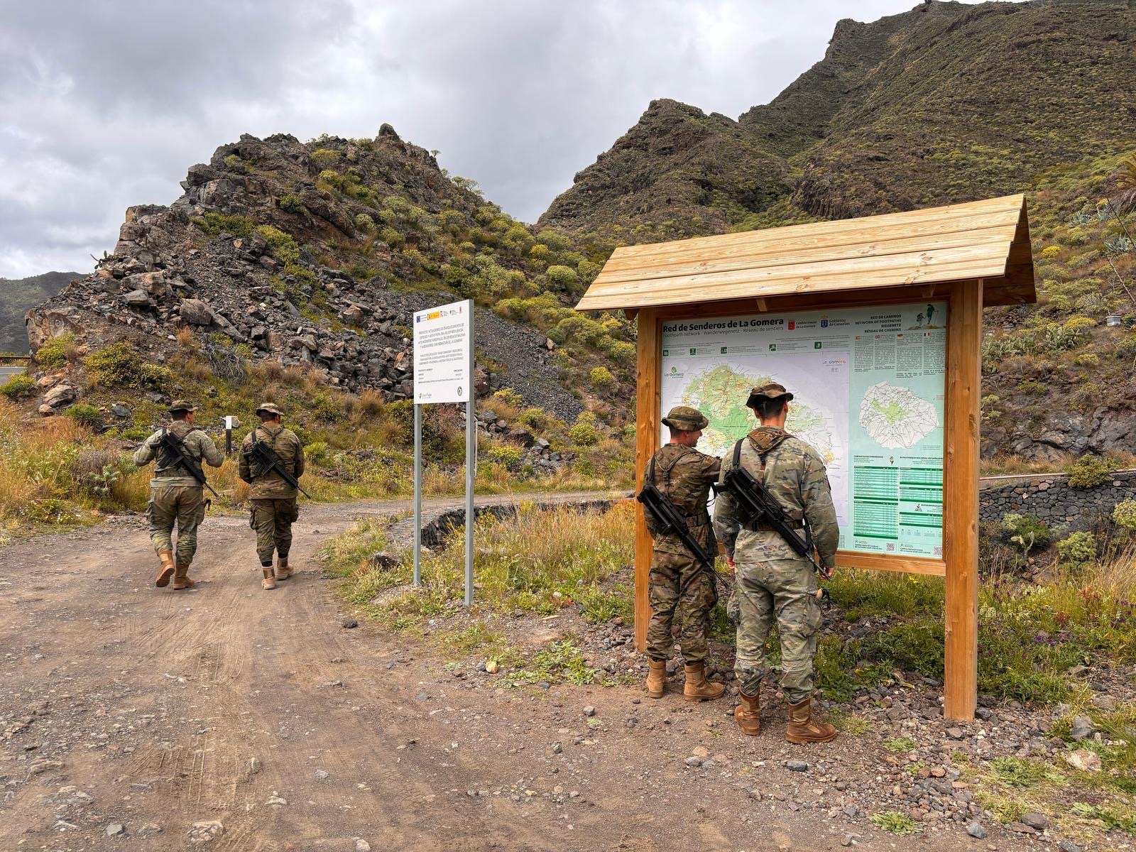 Patrol in La Gomera