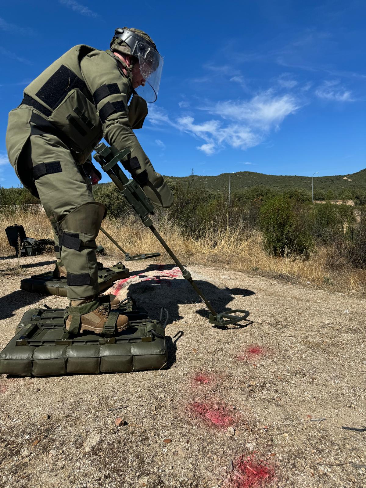 Humanitarian demining course