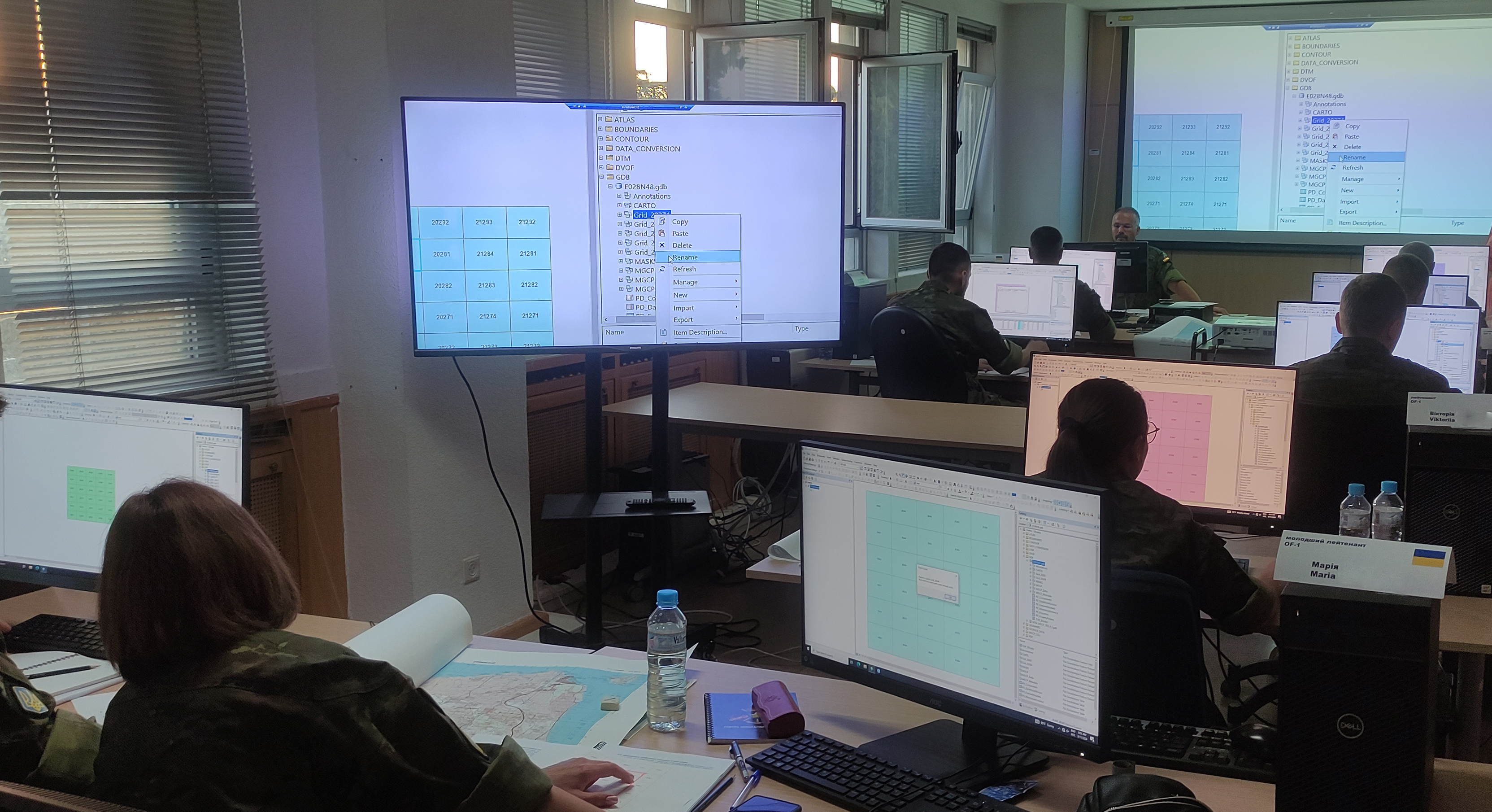 Production of geospatial information