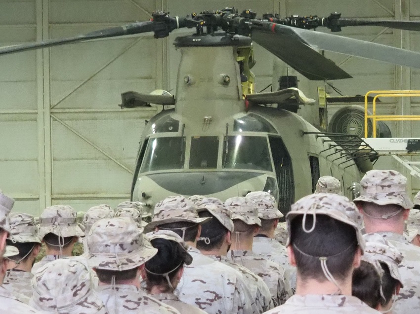 Entra en escena la segunda rotación de helicópteros españoles en Irak