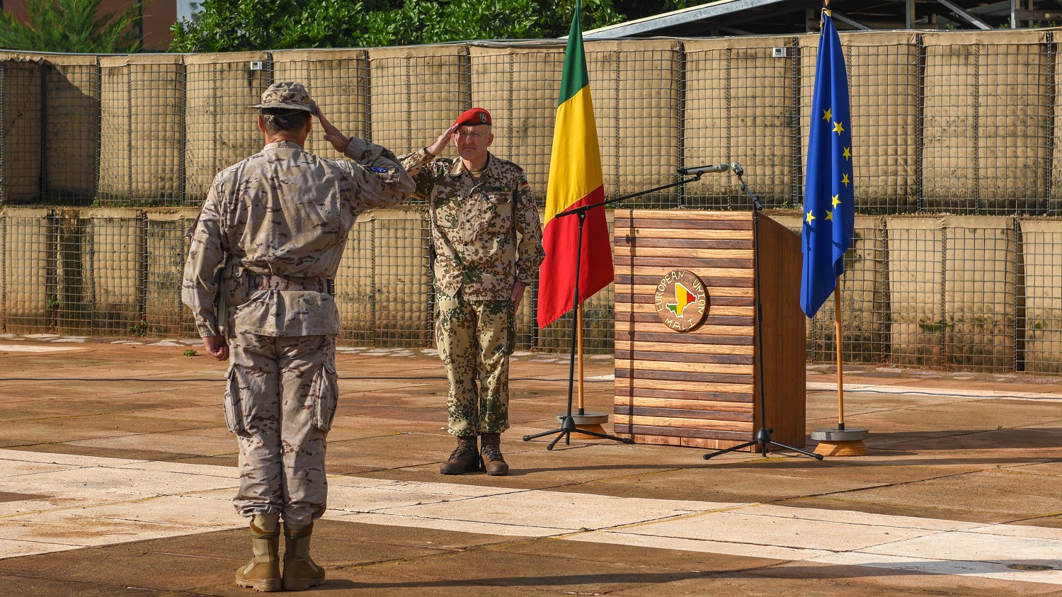 El coronel Vicente Torres asume la Jefatura del Estado Mayor de EUTM Mali