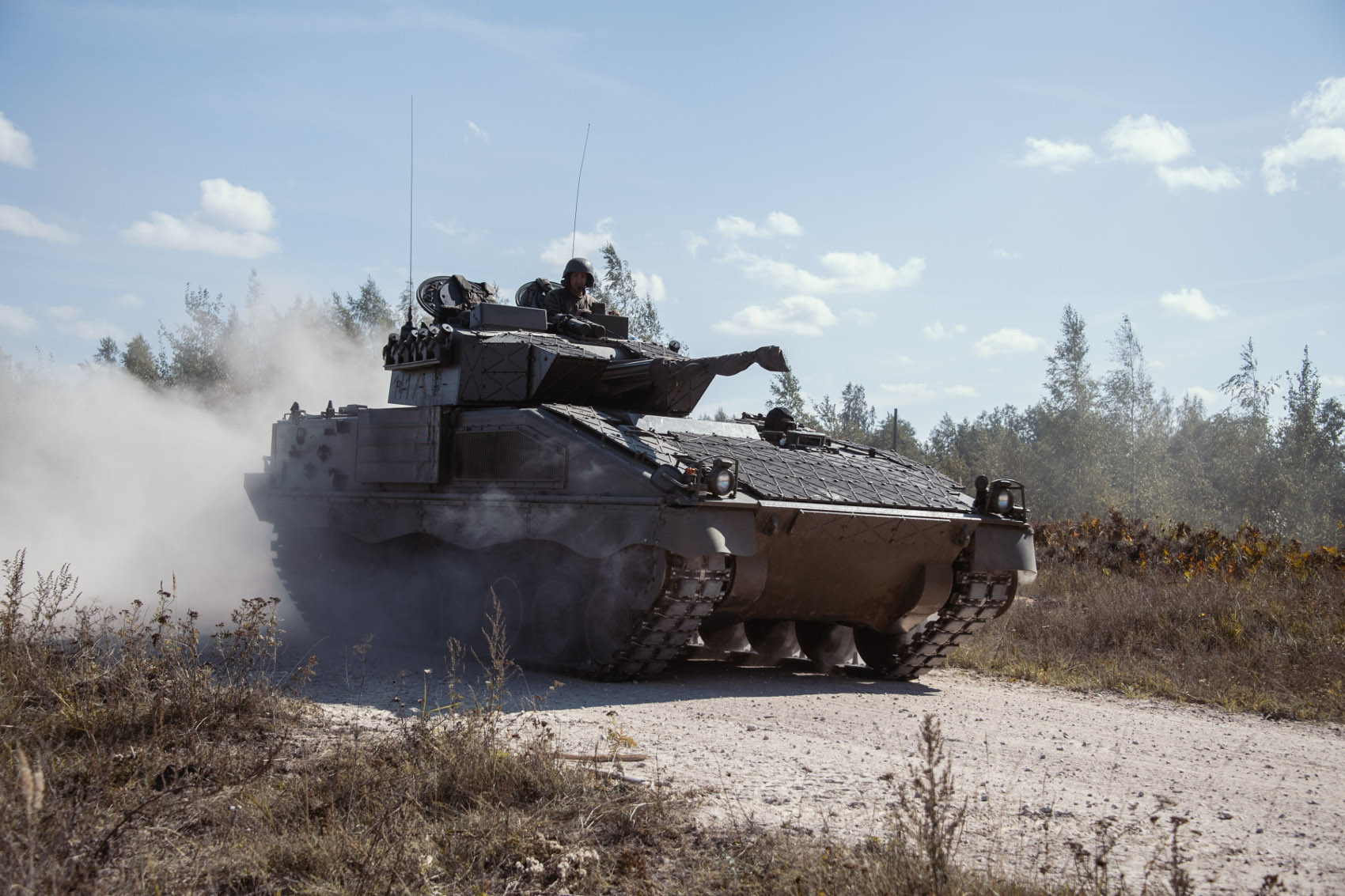 The ‘Reaper Strike’ exercise tests the battle group of Latvia in eFP Mission