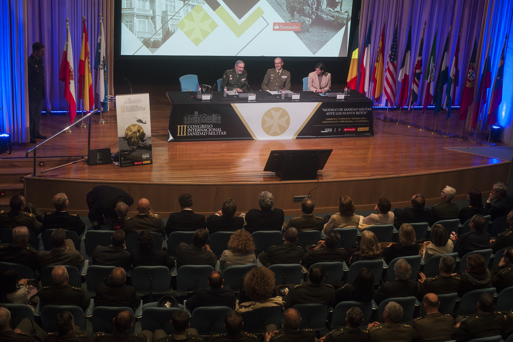 El JEMAD inaugura el III Congreso Internacional de Sanidad Militar