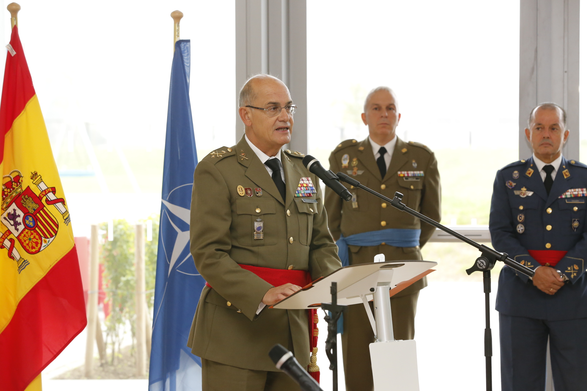El general Montenegro toma posesión como representante militar ante la OTAN y la UE