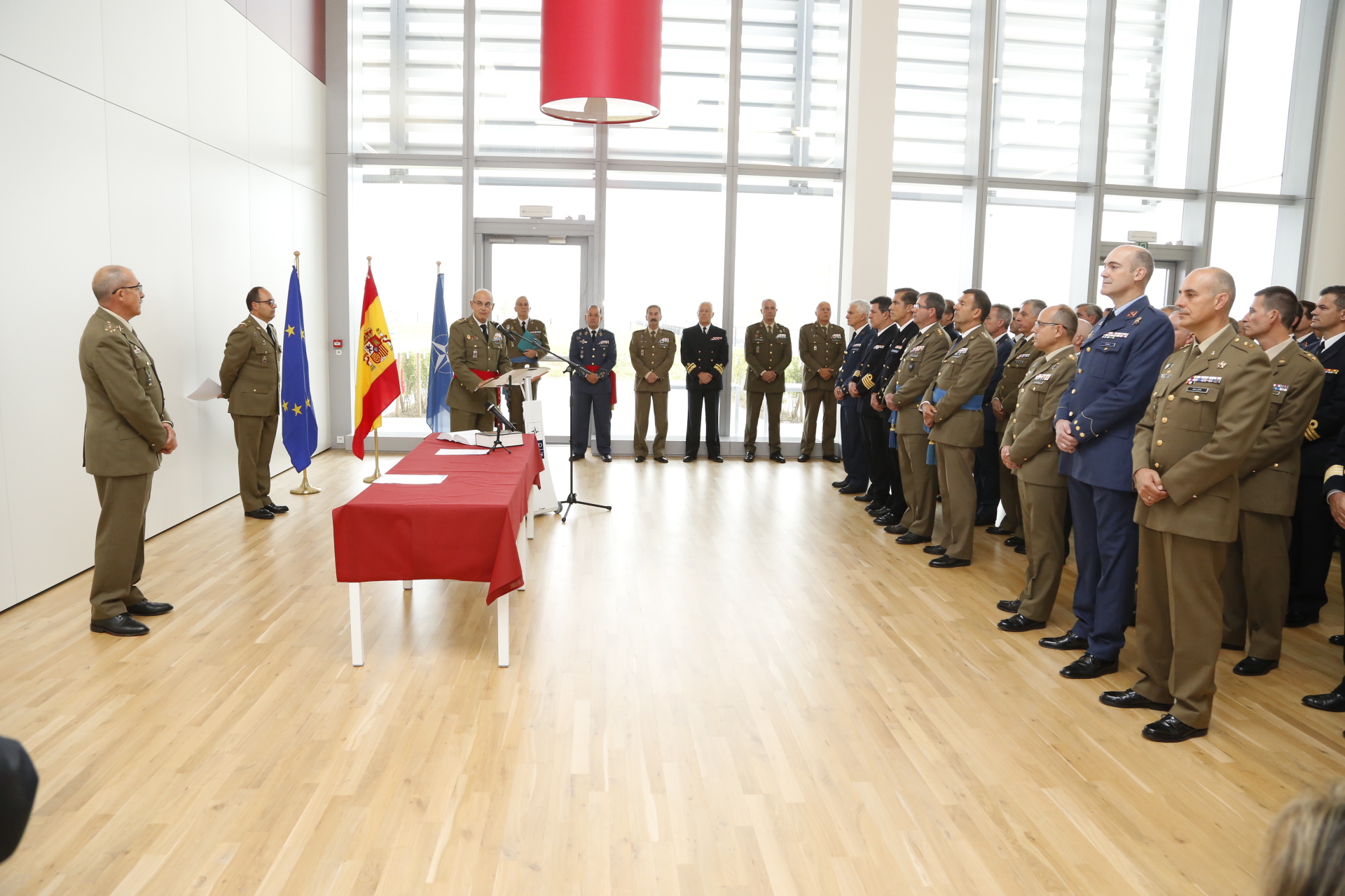 El general Montenegro toma posesión como representante militar ante la OTAN y la UE