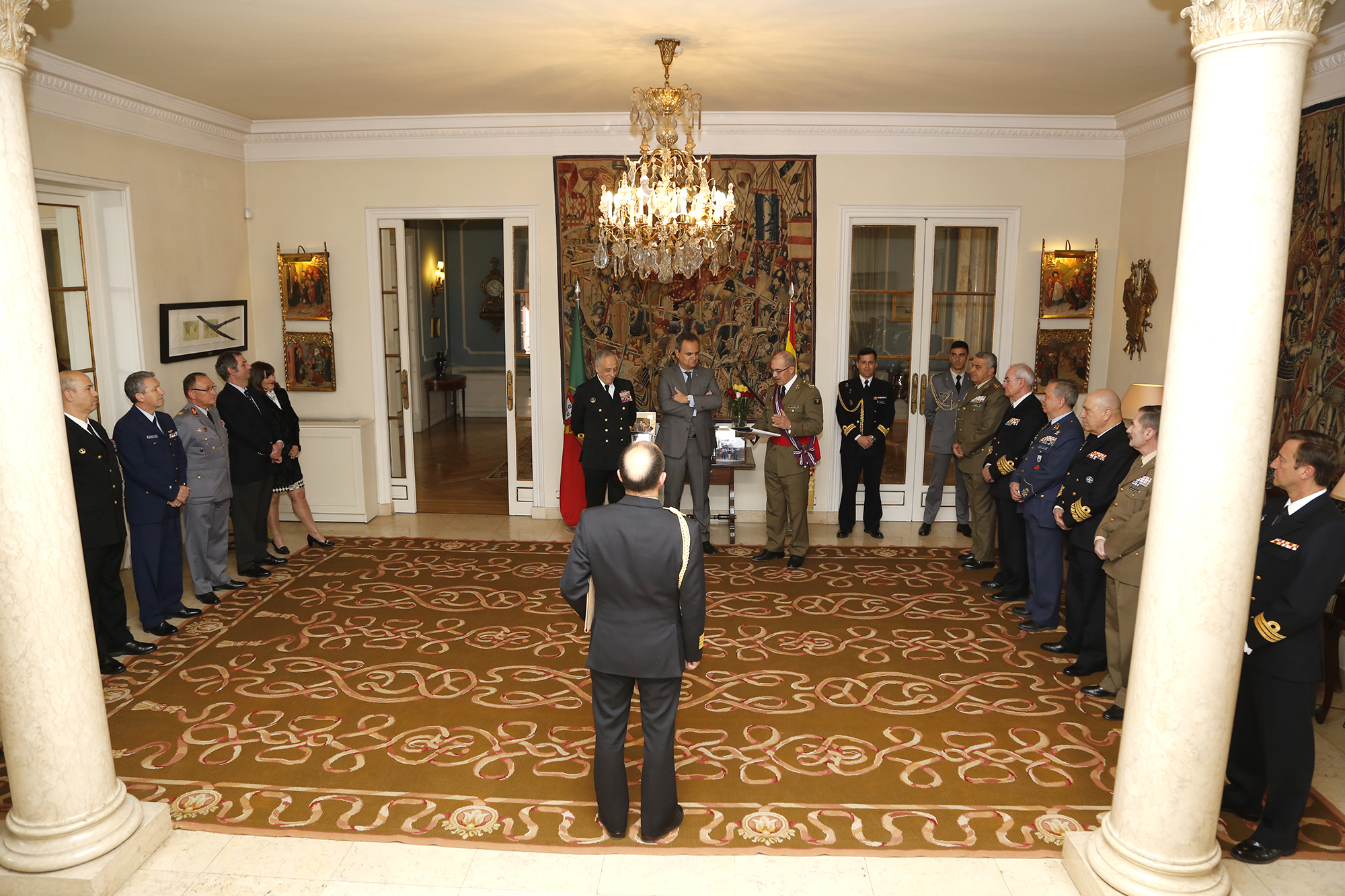 El JEMAD recibe la Gran Cruz del Mérito Militar de Portugal