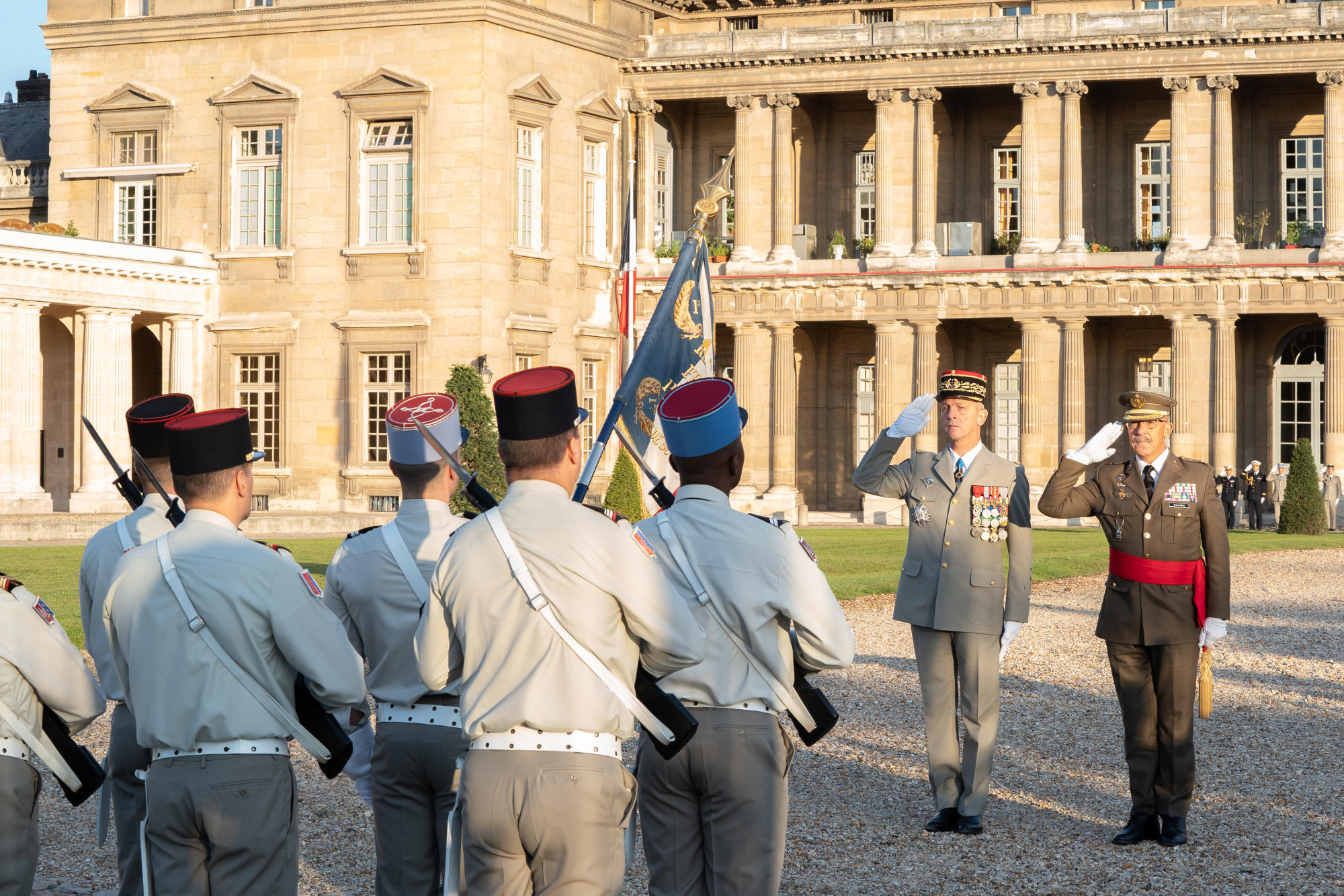 The Spanish Chief of the Defence Staff is awarded with the Legion of Honour of France