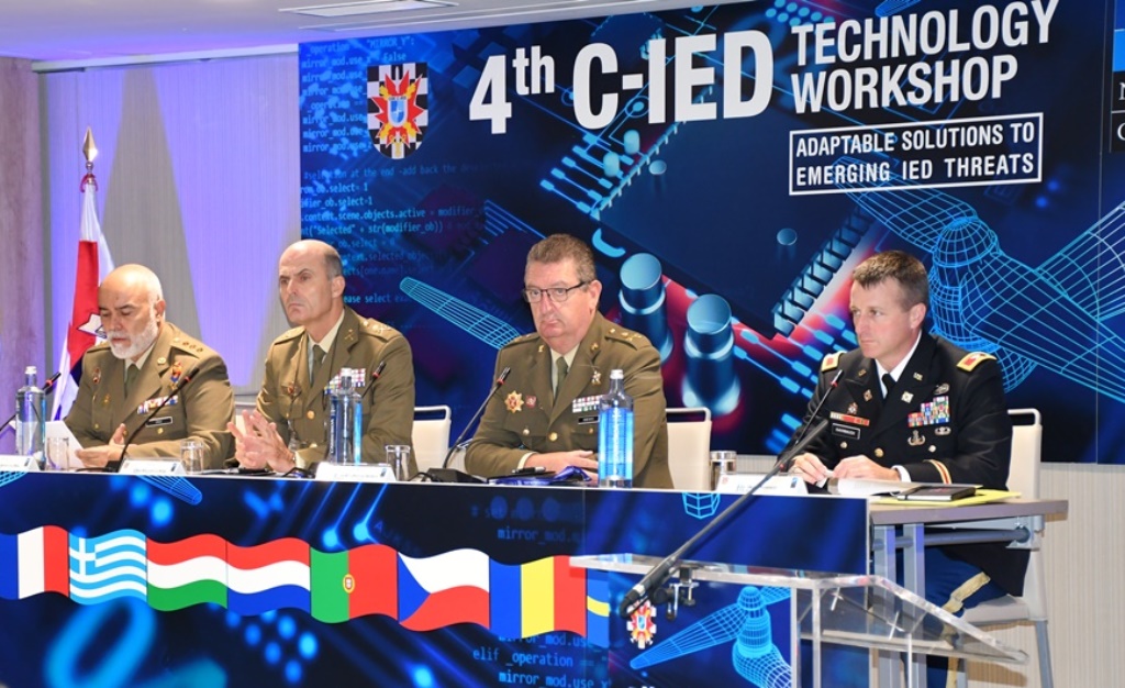 C-IED CoE holds the 4th Technology Workshop on improvised explosive devices