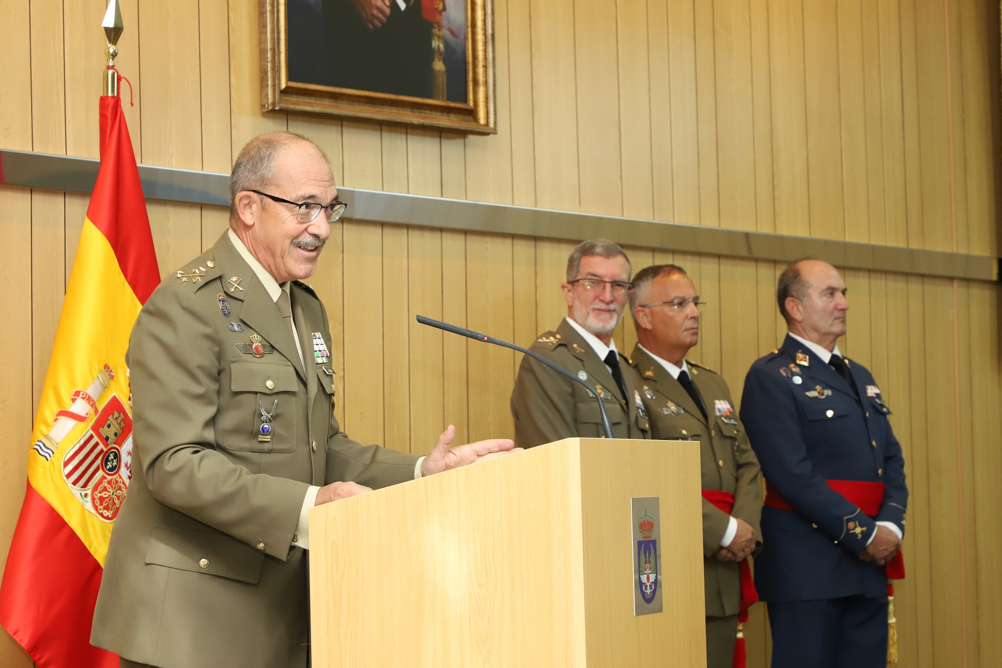 Major General Antonio Romero takes command as Director of the Spanish Armed Forces Intelligence Centre