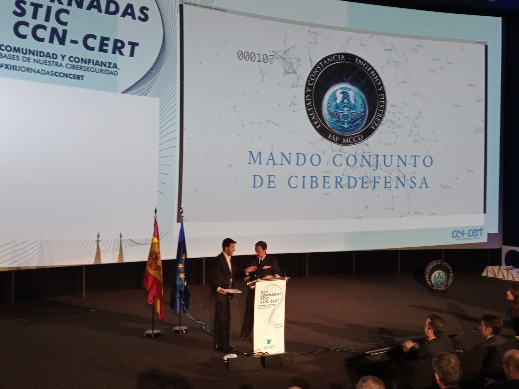 El Mando Conjunto de Ciberdefensa participa en las XIII Jornadas STIC CCN-CERT