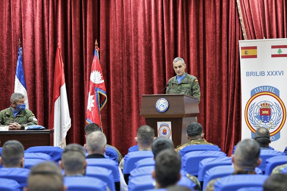General Lázaro Sáenz's speech