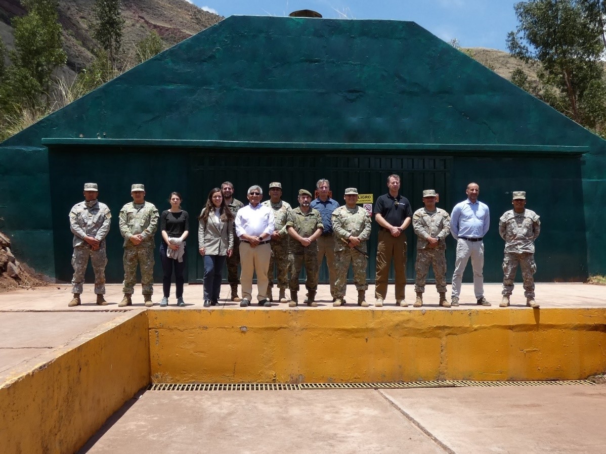 Visit to the Oropesa ammunition depot